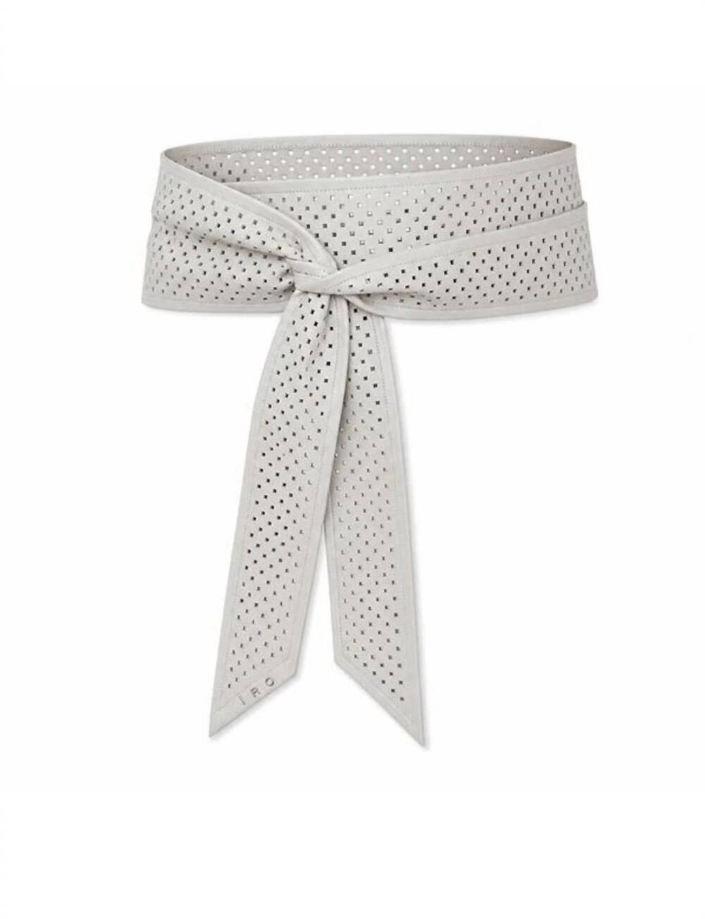 NEW IRO women's nera cuts belt in grey